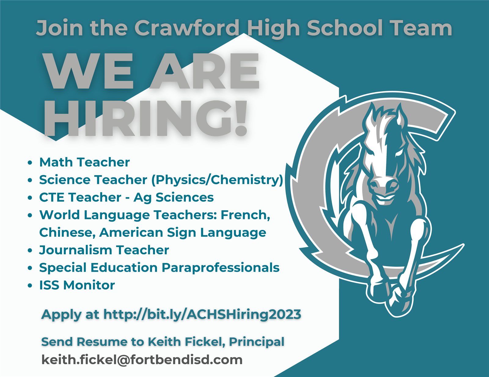  We Are Hiring!